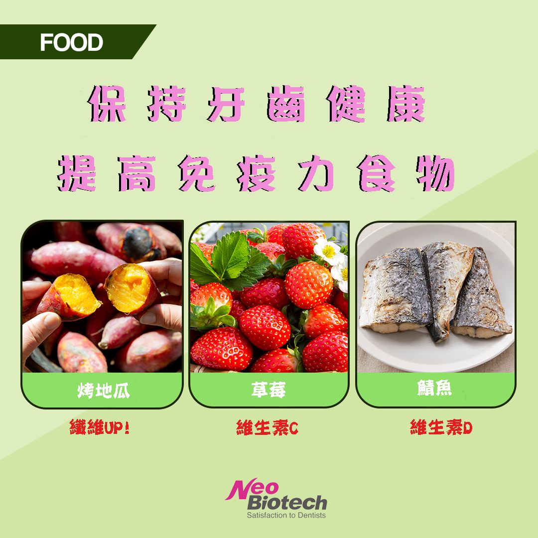 讓牙齒更健康的超級食物:紅薯、草莓與鯖魚的奇妙效果