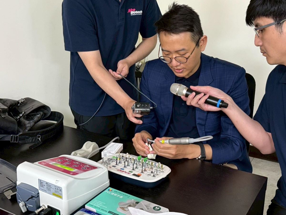 陳昱廷講師親自示範操作，現場實用又精彩！