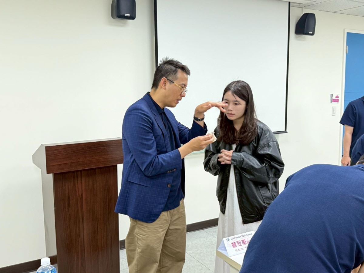 陳昱廷即時指導有助於學員快速修正並建立正確觀念